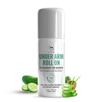 TNW - The Natural Wash: Underarm Roll On Deodorant For Women (Prevents Darkness) - 50ml