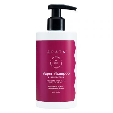Arata: Natural Regenerating 5 in 1 Anti-Hairfall Super Shampoo - 300 ml
