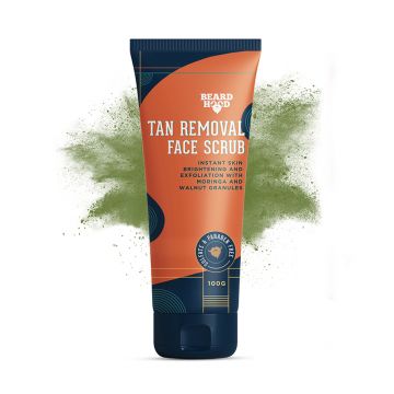 Beardhood: Tan Removal Face Scrub - 100 g