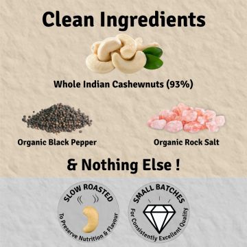 Jus Amazin: Creamy Cashew Butter - Punchy Pepper - 200 gm