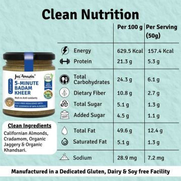 Jus Amazin: 5-Minute Badam Kheer - 200 gm