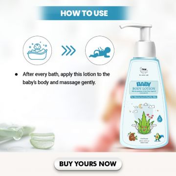 TNW - The Natural Wash: Baby Body Lotion For Moisturized & Healthy Skin - 150ml