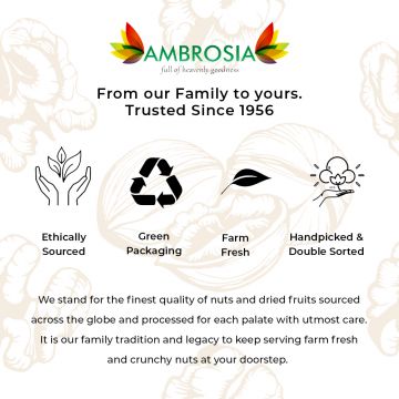 Ambrosia: Roasted & Salted Pumpkin Seeds - 250 g