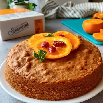 Serapheena: Vanilla Pound Jowar and Sweet Potato Flour Cake Mix - 185gm