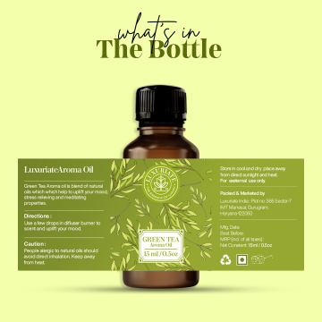 Luxuriate: Green Tea Aroma Oil -15ml