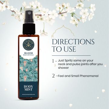 Luxuriate: Bloom Fragrance Body Mist For Men &Women - 100ml