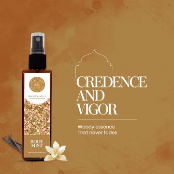 Luxuriate: Woody Vanilla Fragrance Body Mist for Men & Women - 100ml