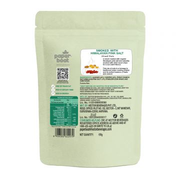 Paper Boat: Smoked with Himalayan Pink Salt - Mixed Nuts - 100 gm