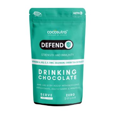 Cocosutra: DEFEND Sugar-Free Drinking Chocolate Mix - 200gm