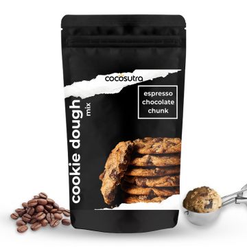 Cocosutra: Espresso Chocolate Chunk Cookie Dough Mix - 220gm