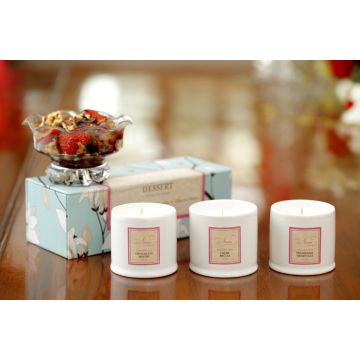 Niana: Dessert Collection - Set of 3 Candles