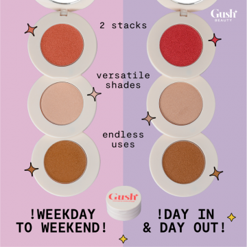 Gush: Stacked in your favour - Weekdays to Weekend - 6.9 gm