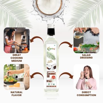 Nutriorg: Certified Organic Virgin Coconut Oil - 500 ml