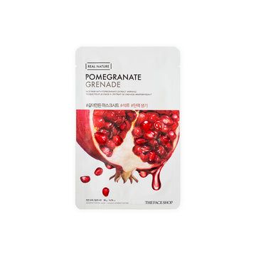 The Face Shop: Real Nature Pomegranate Face Mask - 20 gm