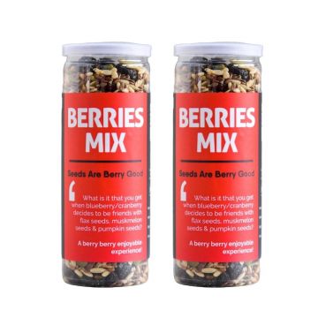 Omay Foods: Berries Mix - Pack of 2 (185gm each)