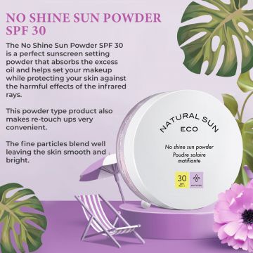 The Face Shop: Natural Eco No Shine Sun Powder - 13 gm