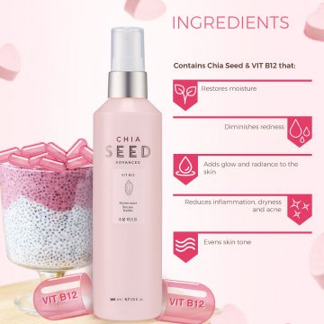The Face Shop: Chia Seed Hydro Mist - 165 ml