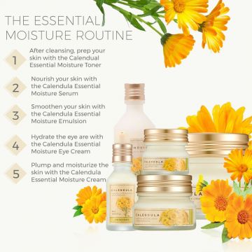 The Face Shop: Calendula Essential Moisture Eye Cream - 20 ml