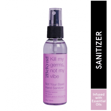 2BeKynd: Gentle hand sanitizer mist - Soothing Lavender (Pack of 2)