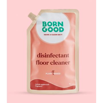 Born Good: Plant Based Disinfecting Liquid Floor/Surface Cleaner Refill  - 1 Ltr