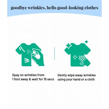 Born Good: Fabric Wrinkle Remover - Plant-Based & Safe - 100ml