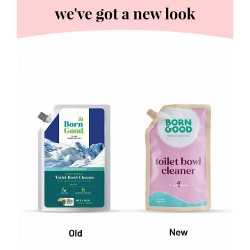 Born Good: Plant Based Liquid Toilet Bowl Cleaner  Refill - 1 Ltr
