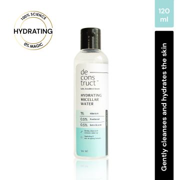 Deconstruct Skincare: Hydrating Micellar water - 1% Allantoin, 0.5%...