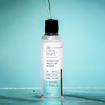 Deconstruct Skincare: Hydrating Micellar water - 1% Allantoin, 0.5% Panthenol, & 0.5% Beta glucan - 120ml