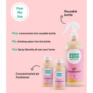 Born Good: Air freshener concentrate spray for Home & Office  - 100ml