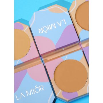 La Mior: Dewy Glow Skin Perfecting Crème Foundation - 10gm - Hazelnut