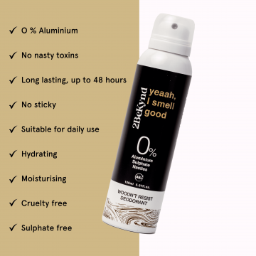 2BeKynd: Combo Of Squeeze the day Deodorant Spray, Deep Sea Deodorant Spray & Woodn't Resist Deodorant Spary -  Pack of 3 - 150 ml each