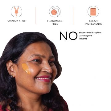 Harkoi: The Harkoi Mineral Matte Sunscreen SPF 35 | Shade #7