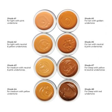 Harkoi: The Harkoi Mineral Matte Sunscreen SPF 35 | Shade #4