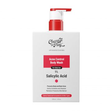 Chemist at Play: Acne Control Body Wash with Ceramides, 3% Pentavitin + 1%...