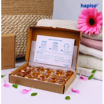 Hapiso: Morning Dew Fragrance Laundry Pods - Combo (Pack of 30 Pods)