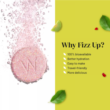 Wellbeing Nutrition: Apple Cider Vinegar with Garcinia Cambogia , Pomegranate (17 Effervescent Tablets) - Pack of 2 - 68gm each