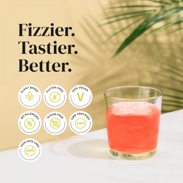 Wellbeing Nutrition: Apple Cider Vinegar with Garcinia Cambogia , Pomegranate (17 Effervescent Tablets) - Pack of 2 - 68gm each