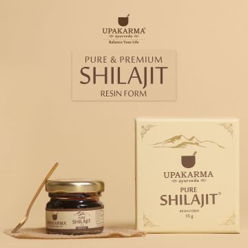 UPAKARMA: Ayurveda Shilajeet/Shilajit Resin - 15gm