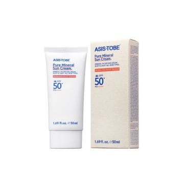 ASIS-TOBE: Pure Mineral Sun Cream SPF 50+ PA++++ - 50ml