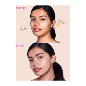 Type Beauty: Eye Light Concealer, For Fine Lines & Wrinkles - Toffee - 8Ml