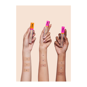 Type Beauty: Zit Quit Concealer, For Acne & Uneven Texture - Latte - 8Ml