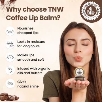 TNW - The Natural Wash: Coffee Lip Balm - 5 gm