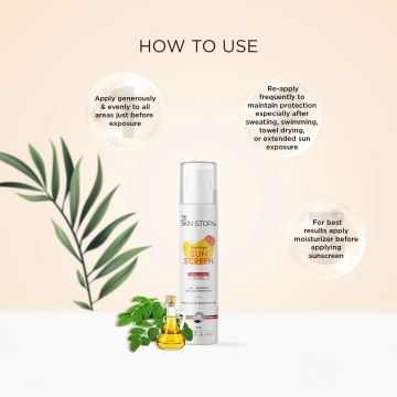The Skin Story: Sunscreen Moringa SPF 50 - 40g