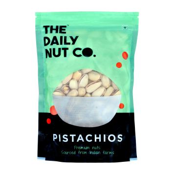 The Daily Nut Co.: Premium Pistachios - Pack of 2 - 200gm each