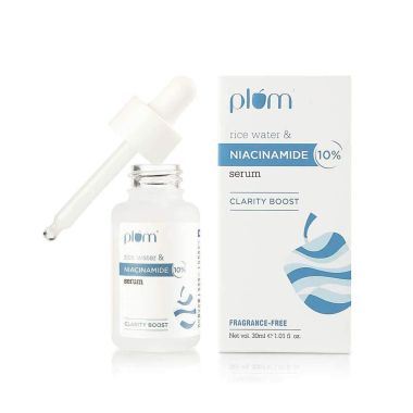 Plum: 10% Niacinamide Face Serum with Rice Water - 30ml