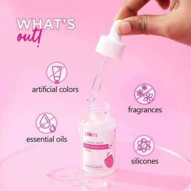 Plum: 2% Hyaluronic Acid Serum with Bulgarian Rose - 30ml