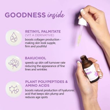 Plum: 1% Retinol Face Serum with Bakuchiol - 30ml