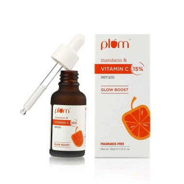 Plum: Plum 15% Vitamin C Face Serum with Mandarin - 30 ml