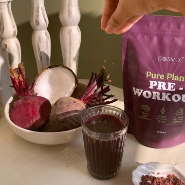 COSMIX: Pure Plant Pre-workout - 200gm