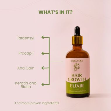Curl Cure: Hair Growth Elixir- 50ml